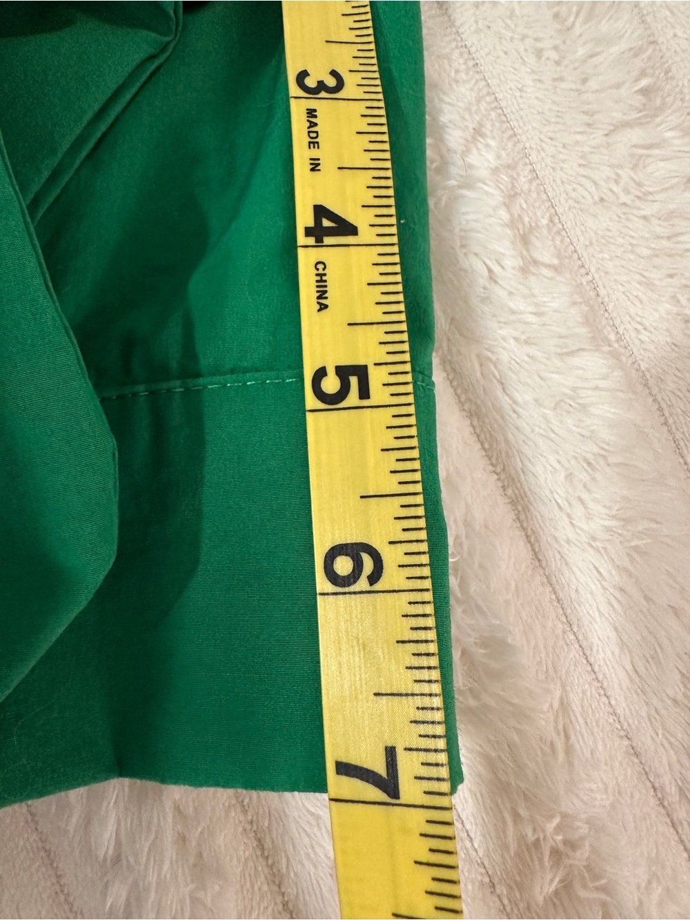 Zara Green Ruffled Crop Top - Picture 7 of 8